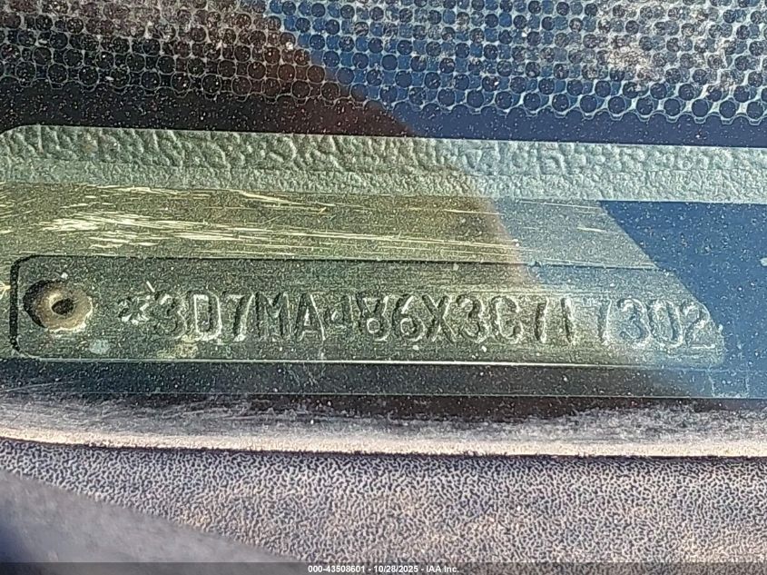 2003 Dodge Ram 3500 Slt/Laramie/St VIN: 3D7MA486X3G717302 Lot: 43508601