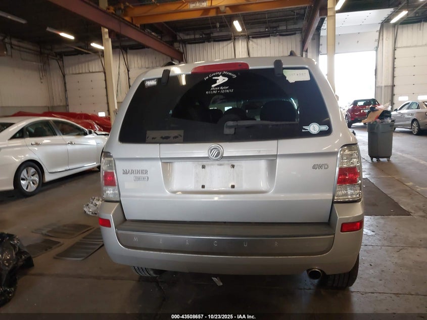 2009 Mercury Mariner Premier VIN: 4M2CU97799KJ18651 Lot: 43508657