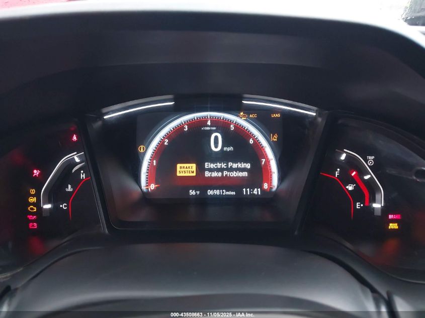 2019 Honda Civic Sport VIN: SHHFK7G45KU212028 Lot: 43508663