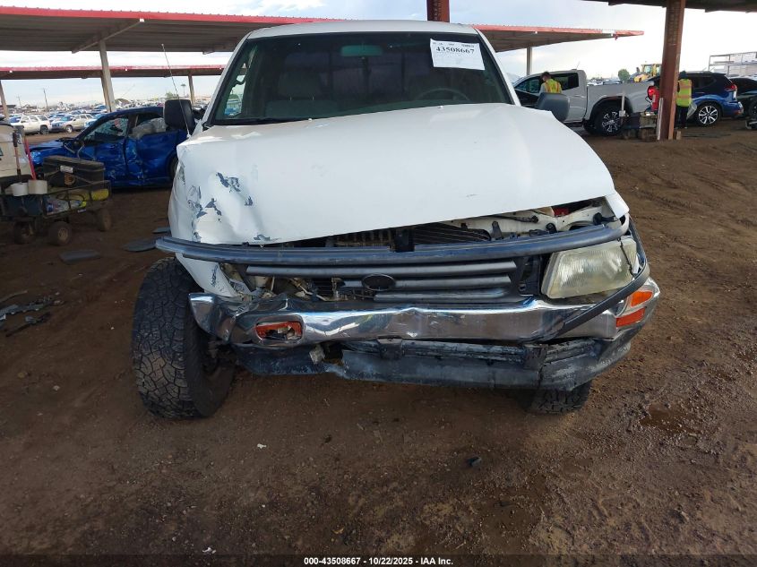 1996 Toyota T100 Xtracab VIN: JT4UN22DXT0016967 Lot: 43508667