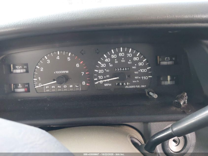 1996 Toyota T100 Xtracab VIN: JT4UN22DXT0016967 Lot: 43508667