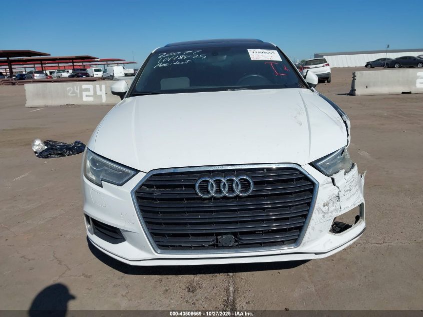 2018 Audi A3 2.0T Premium/2.0T Tech Premium VIN: WAUAUGFF5J1042735 Lot: 43508669