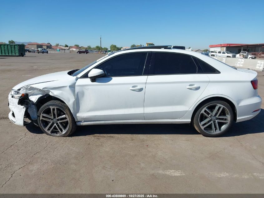 2018 Audi A3 2.0T Premium/2.0T Tech Premium VIN: WAUAUGFF5J1042735 Lot: 43508669