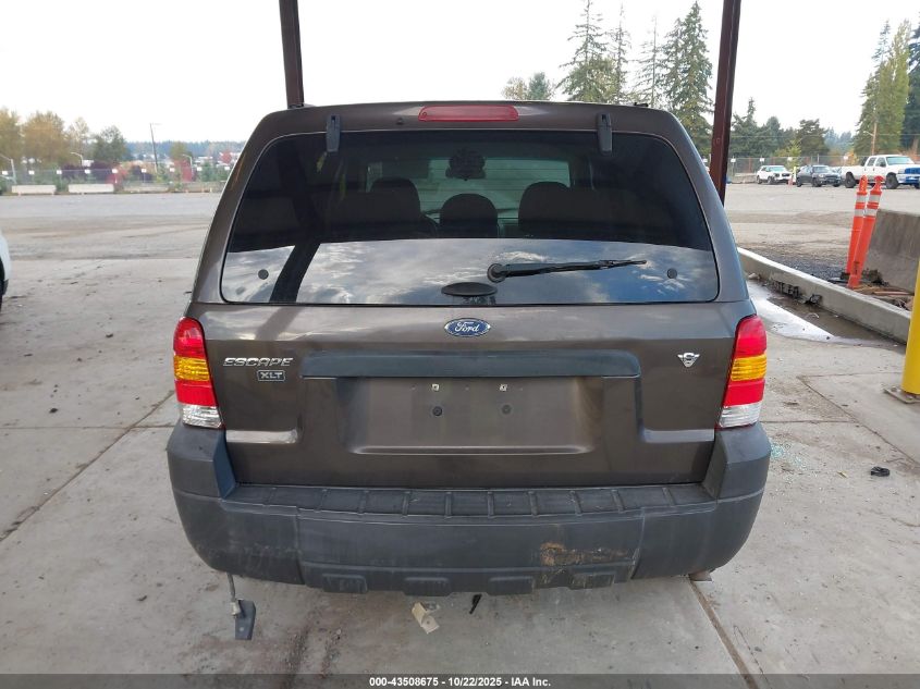 2007 Ford Escape Xlt/Xlt Sport VIN: 1FMYU03187KB51528 Lot: 43508675