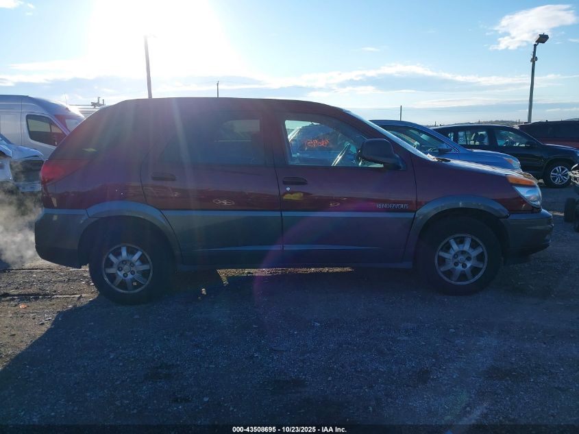 2003 Buick Rendezvous Cx VIN: 3G5DB03E93S588858 Lot: 43508695