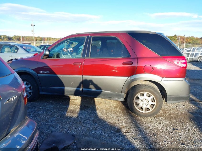 2003 Buick Rendezvous Cx VIN: 3G5DB03E93S588858 Lot: 43508695