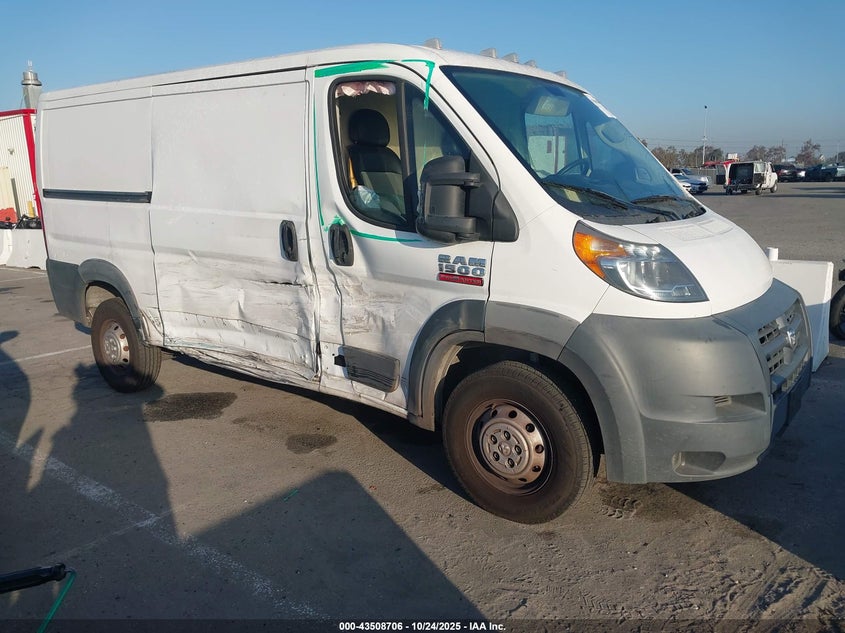 2018 RAM PROMASTER 1500 LOW ROOF 136 WB - 3C6TRVAG0JE120960