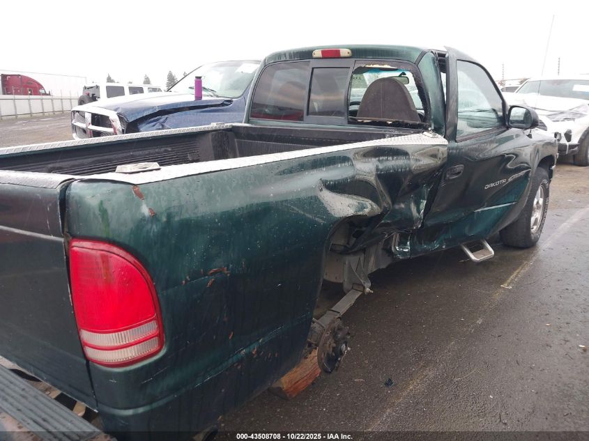 1999 Dodge Dakota Slt/Sport VIN: 1B7FL26X5XS135412 Lot: 43508708