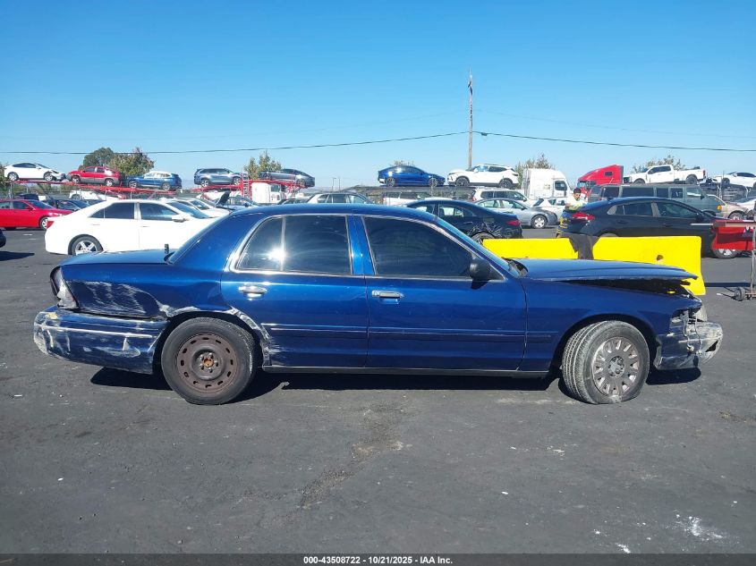 2004 Ford Crown Victoria Police VIN: 2FAFP71W54X185452 Lot: 43508722