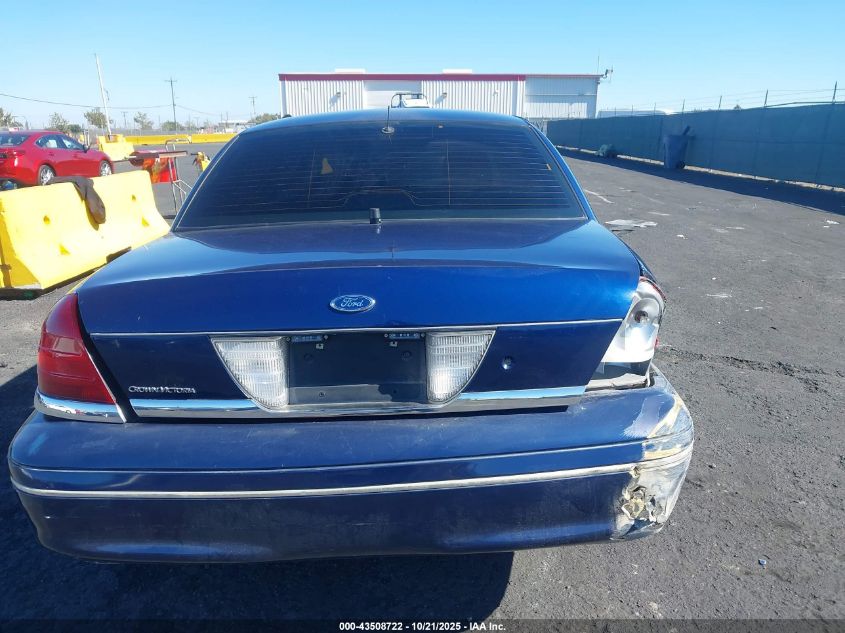 2004 Ford Crown Victoria Police VIN: 2FAFP71W54X185452 Lot: 43508722