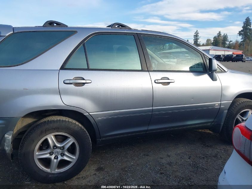 2001 Lexus Rx 300 VIN: JTJHF10U610193554 Lot: 43508741