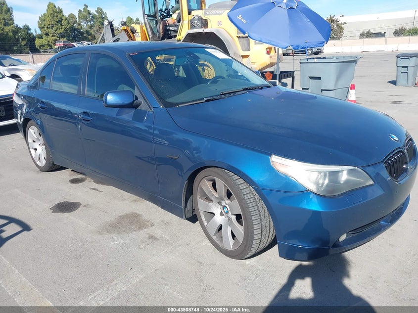 WBANA73585B815364 2005 BMW 530I auction photo 1