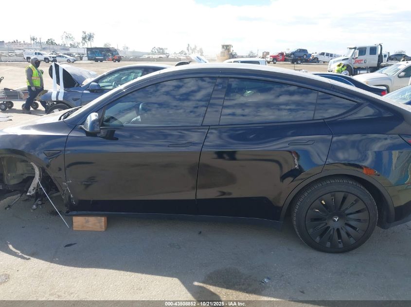 2023 Tesla Model Y Awd/Long Range Dual Motor All-Wheel Drive VIN: 7SAYGDEE9PA110583 Lot: 43508852