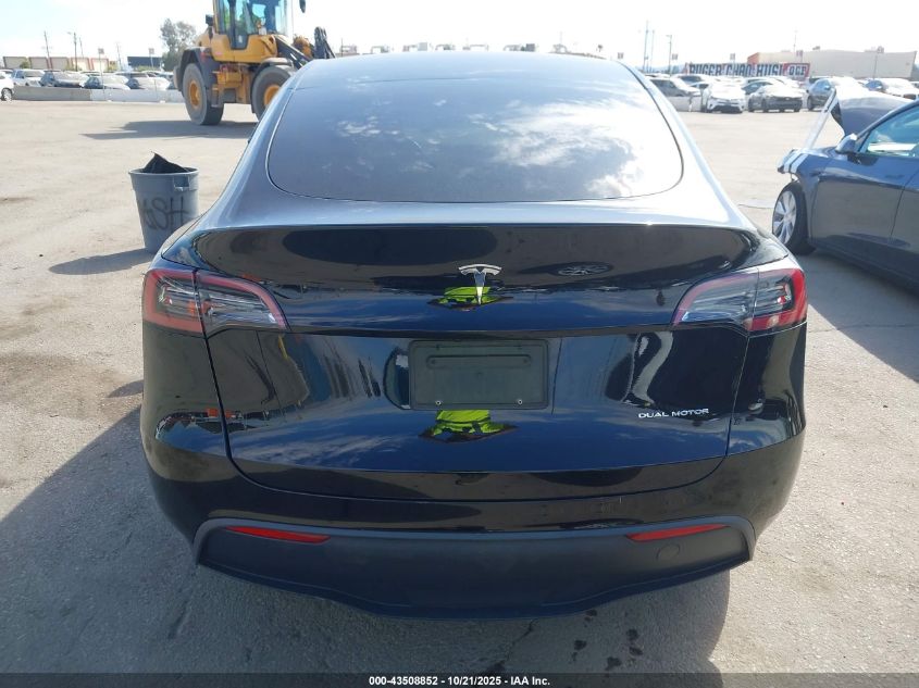 2023 Tesla Model Y Awd/Long Range Dual Motor All-Wheel Drive VIN: 7SAYGDEE9PA110583 Lot: 43508852