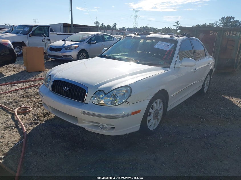 KMHWF35H53A855568 2003 HYUNDAI SONATA photo no. 2