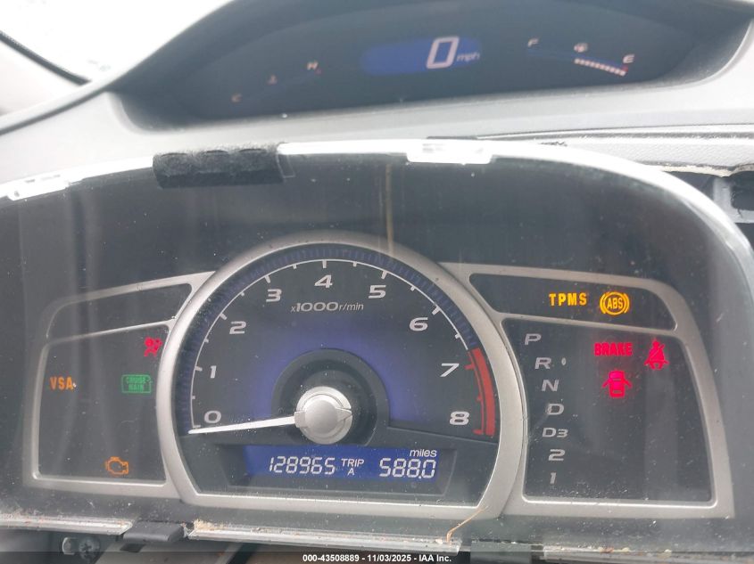 2009 Honda Civic Ex-L VIN: 2HGFA16929H350856 Lot: 43508889