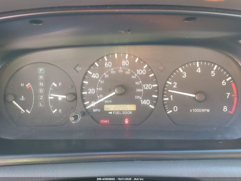 2000 Toyota Camry Le V6 VIN: JT2BF22K6Y0276074 Lot: 43508905