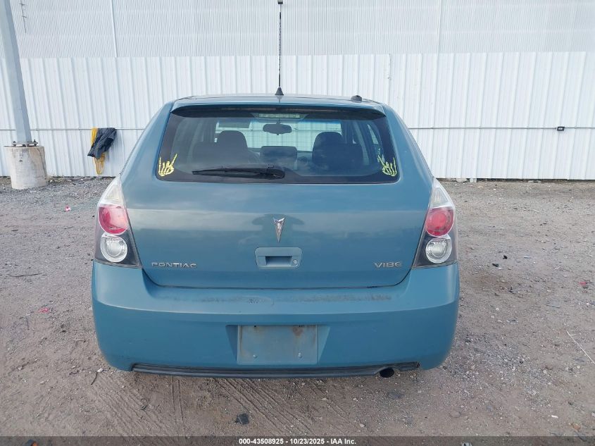 2009 Pontiac Vibe VIN: 5Y2SP67079Z420862 Lot: 43508925