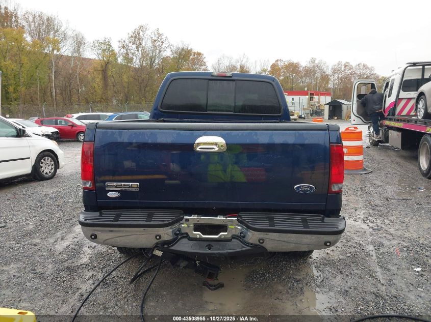 2007 Ford F-250 Lariat/Xl/Xlt VIN: 1FTSW21P07EA09034 Lot: 43508955