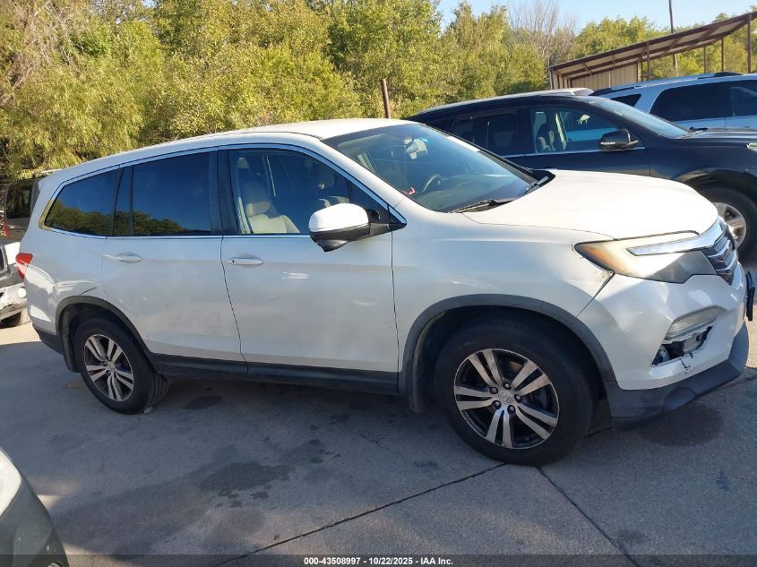 2016 HONDA PILOT EX 5FNYF5H37GB013224