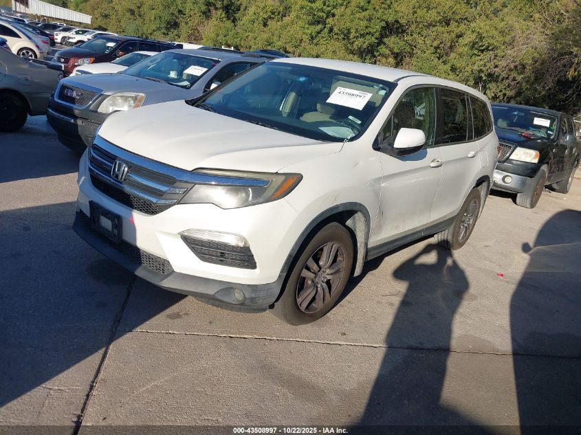 2016 HONDA PILOT EX 5FNYF5H37GB013224