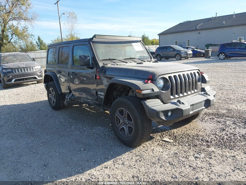 2019 JEEP WRANGLER UNLIMITED SPORT S 4X4 - 1C4HJXDG3KW615822