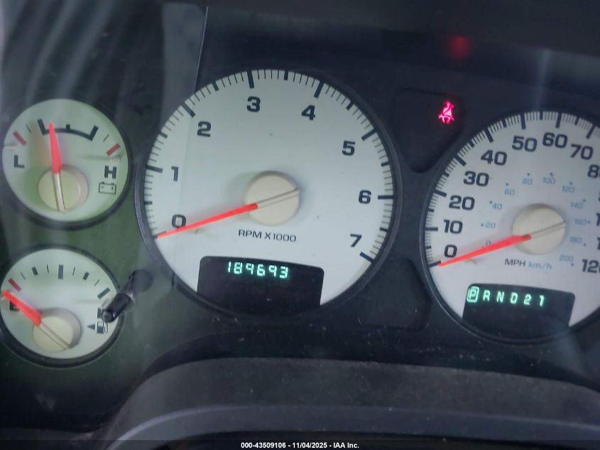 2002 Dodge Ram 1500 St VIN: 1D7HA16K52J260573 Lot: 43509106