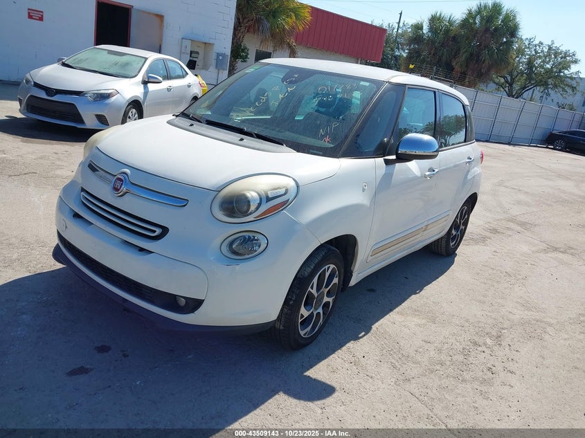 Vin: zfbcfachxez017283, lot: 44004120, fiat 500l lounge 20142
