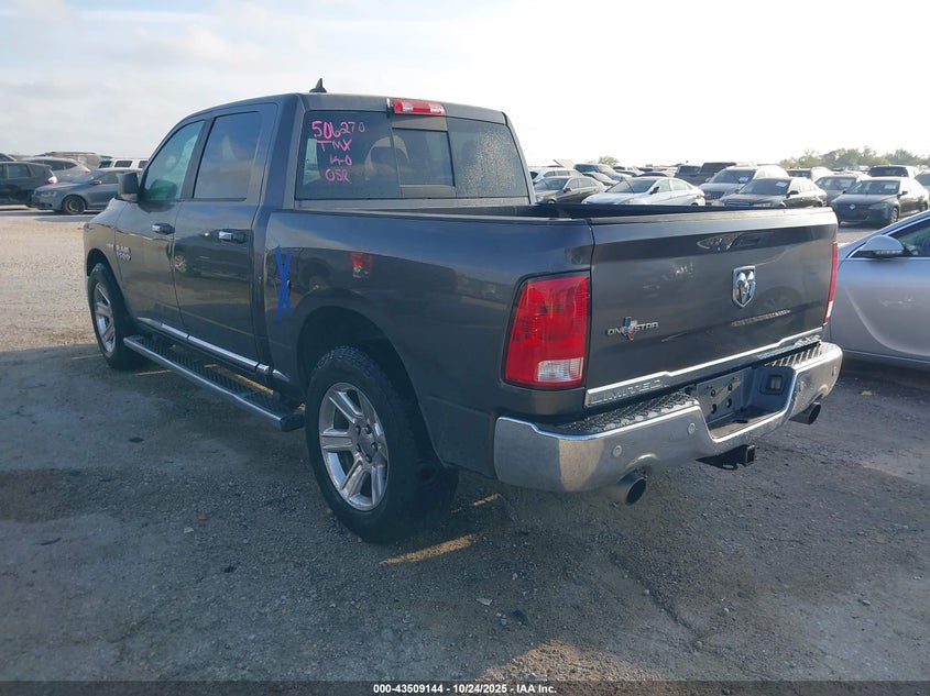 Vin: 1c6rr6lt1fs506270, lot: 44004121, ram 1500 lone star 20153
