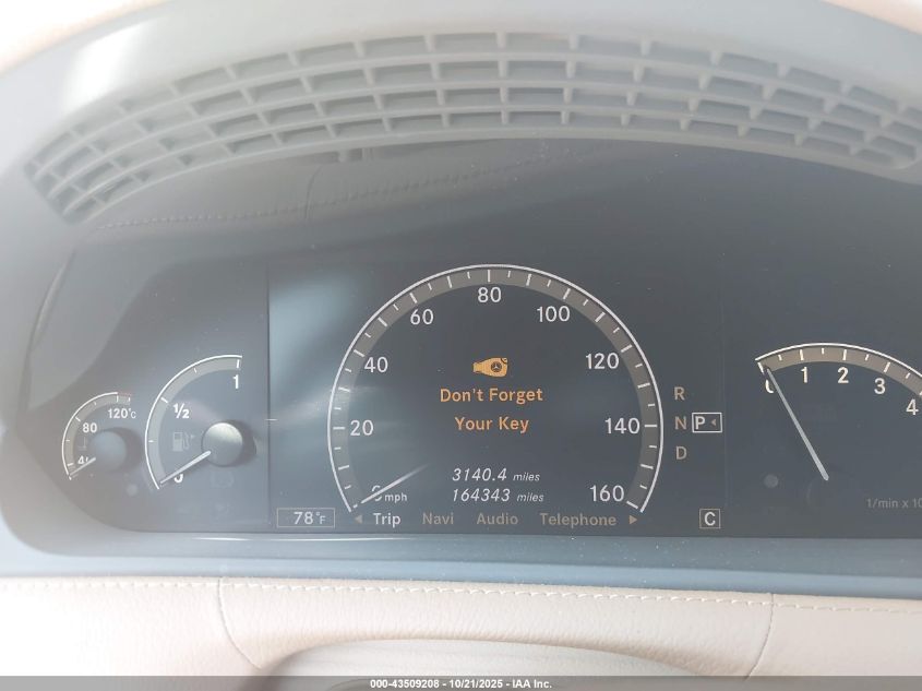 2008 Mercedes-Benz Cl 550 VIN: WDDEJ71X38A012792 Lot: 43509208