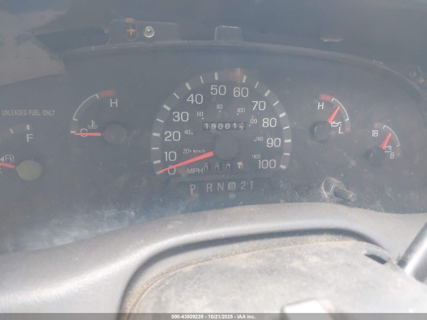 1997 Ford F-150 Standard/Xl/Xlt VIN: 1FTDX172XVNA93002 Lot: 43509239