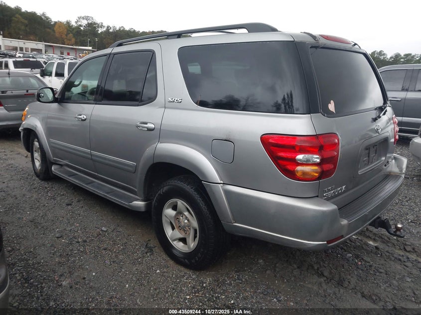 5TDBT44AX2S106224 2002 TOYOTA SEQUOIA photo no. 3