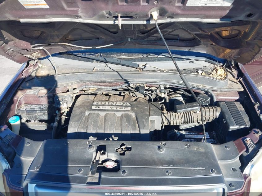 2007 Honda Pilot Ex-L VIN: 2HKYF18517H520339 Lot: 43509281