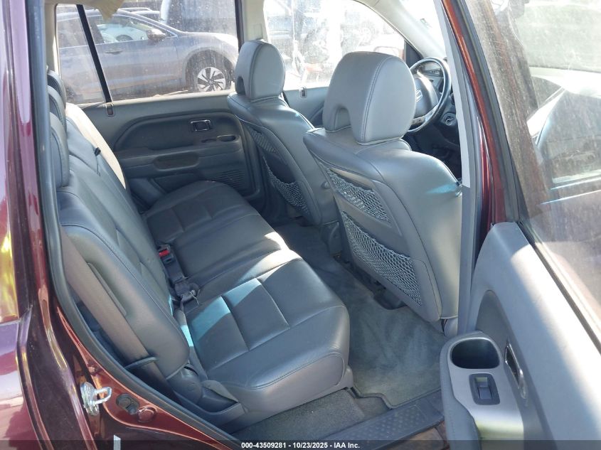 2007 Honda Pilot Ex-L VIN: 2HKYF18517H520339 Lot: 43509281