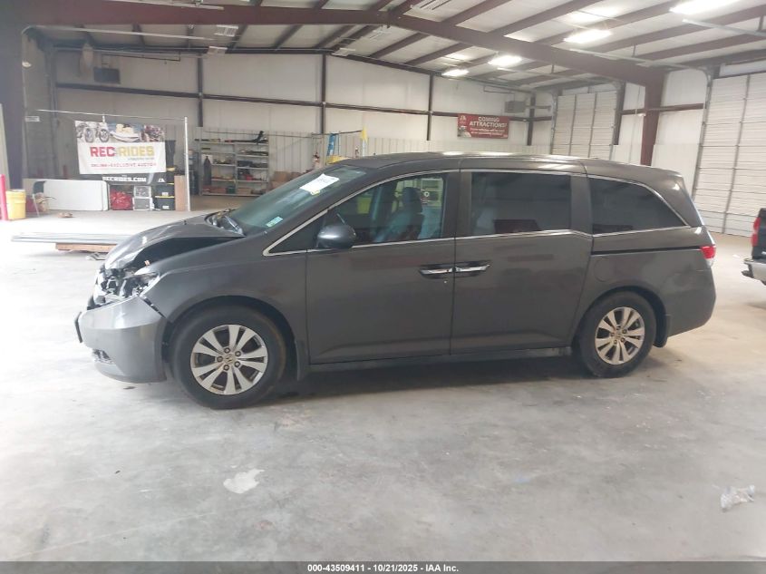 2015 Honda Odyssey Ex-L VIN: 5FNRL5H66FB015844 Lot: 43509411