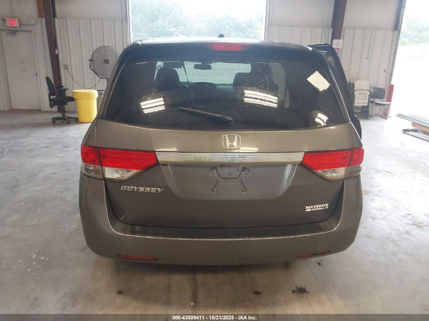 2015 Honda Odyssey Ex-L VIN: 5FNRL5H66FB015844 Lot: 43509411