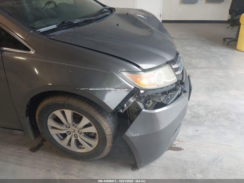 2015 Honda Odyssey Ex-L VIN: 5FNRL5H66FB015844 Lot: 43509411