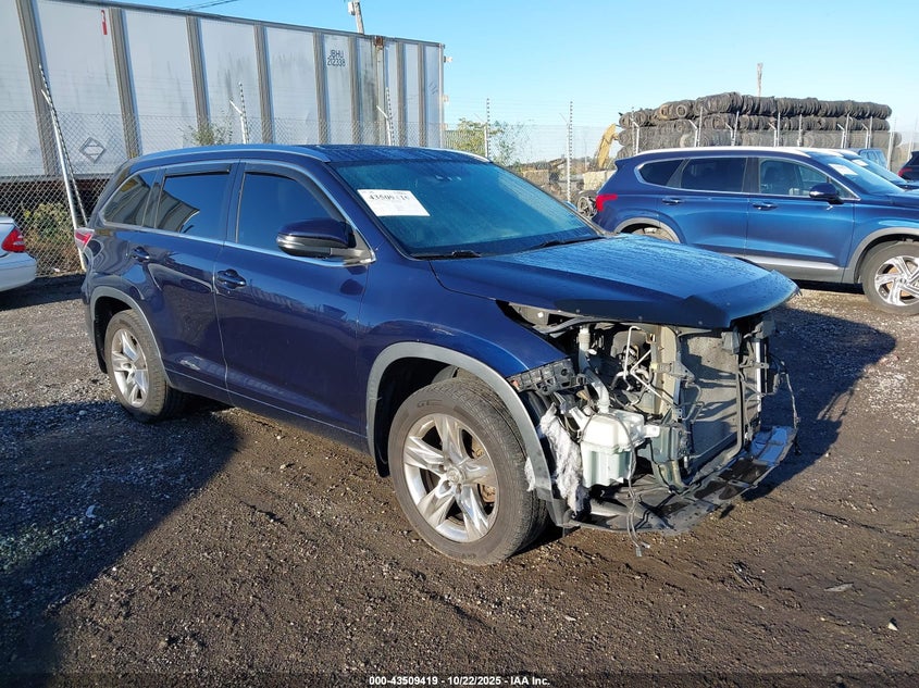 TOYOTA HIGHLANDER LIMITED PLATINUM V6