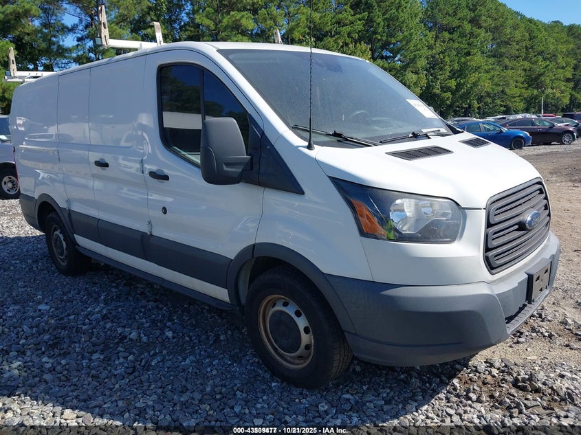 2017 Ford Transit-150 white van gasoline 1FTYE1ZM7HKB55807 photo #1