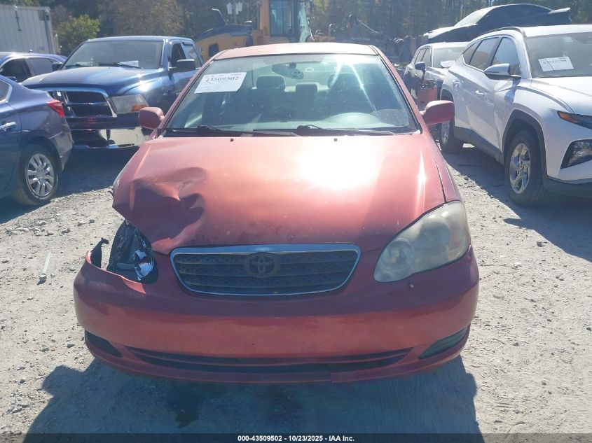 2006 Toyota Corolla Le VIN: 2T1BR32E66C688903 Lot: 43509502