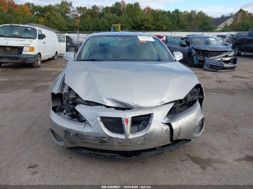 2008 Pontiac Grand Prix VIN: 2G2WP552681179307 Lot: 43509547