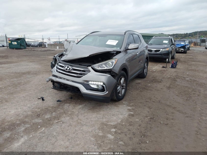 2017 HYUNDAI SANTA FE SPORT 2.4L 5NMZU3LB8HH017375