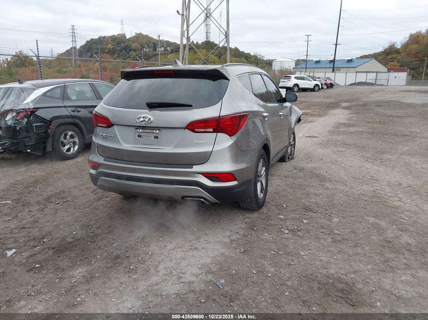 2017 HYUNDAI SANTA FE SPORT 2.4L 5NMZU3LB8HH017375