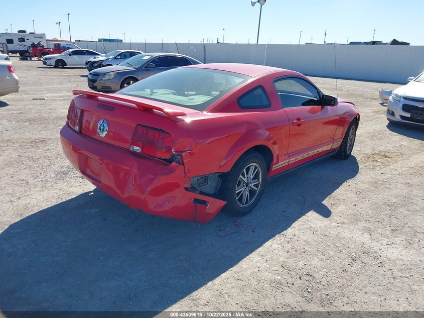 1ZVFT80N155258286 2005 FORD MUSTANG photo no. 4
