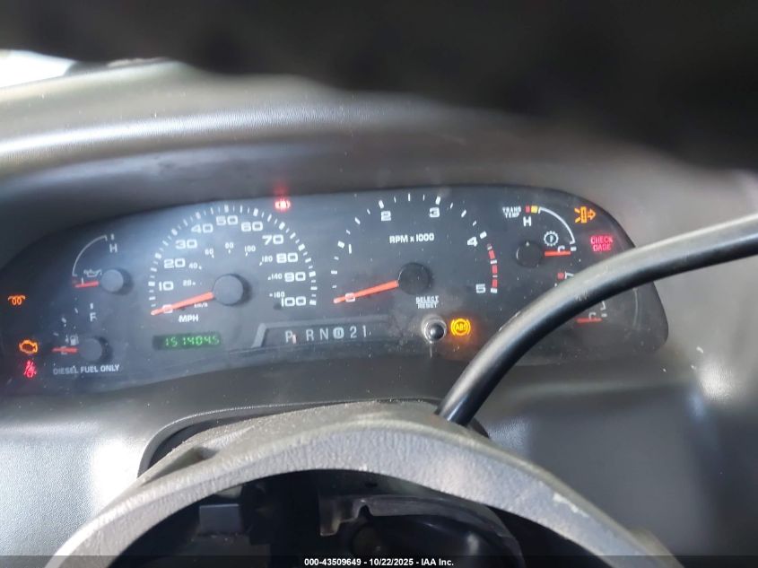 2003 Ford F-250 Lariat/Xl/Xlt VIN: 1FTNW21F73EA01737 Lot: 43509649