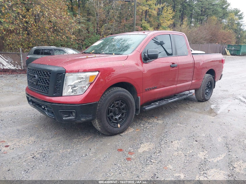 Vin: 1n6aa1ck8jn505659, lot: 44004725, nissan titan s 20182
