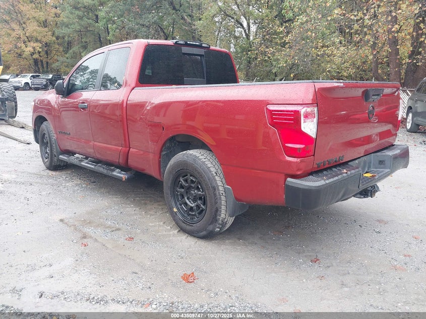 Vin: 1n6aa1ck8jn505659, lot: 44004725, nissan titan s 20183