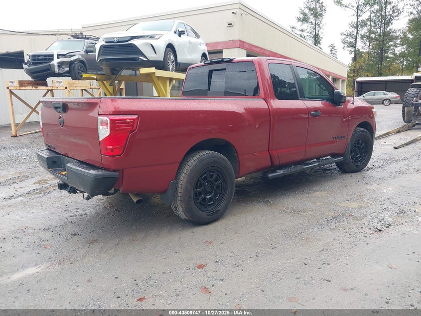Vin: 1n6aa1ck8jn505659, lot: 44004725, nissan titan s 20184