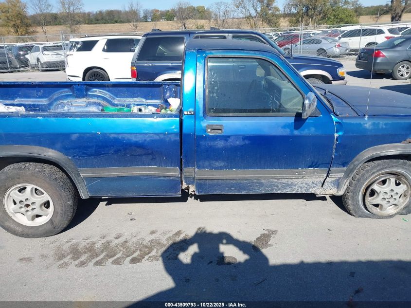 1994 Dodge Dakota VIN: 1B7FL26Y6RS625983 Lot: 43509793