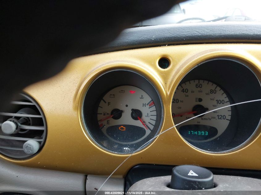 2002 Chrysler Pt Cruiser Limited VIN: 3C8FY68B62T343363 Lot: 43509821